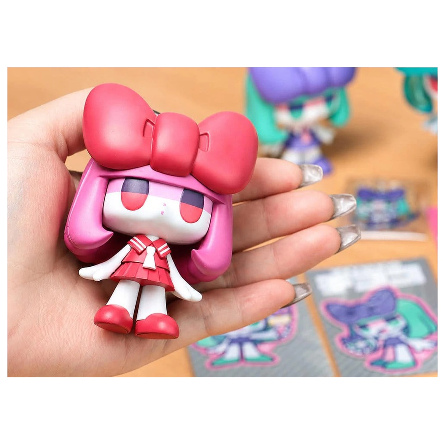Original Character Kunststoffmodellbausatz TIYOKO: Strawberry Color 8 cm Produktfoto
