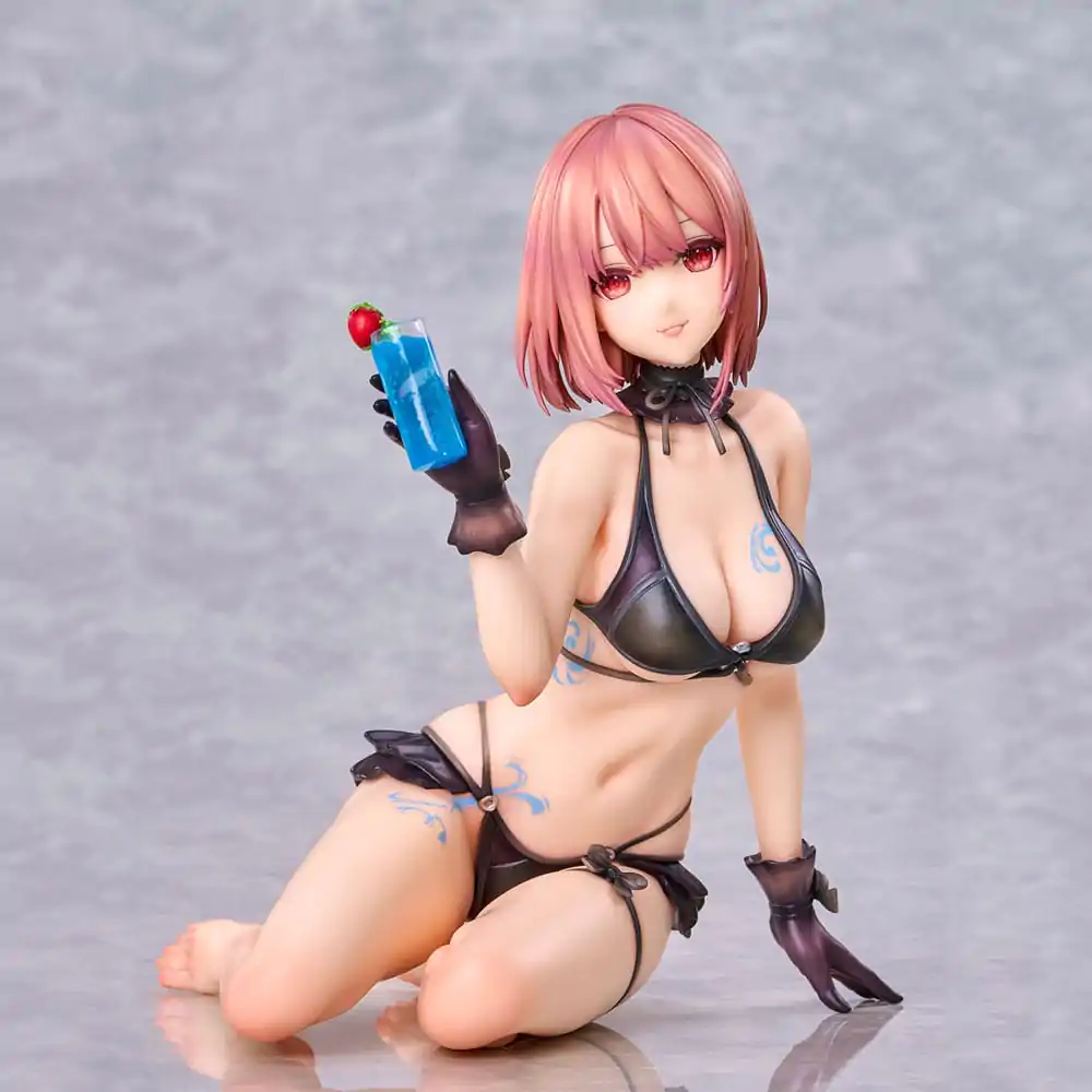 Original Character PVC Statue necömi Illustration One more drink for the vacation 13 cm Produktfoto