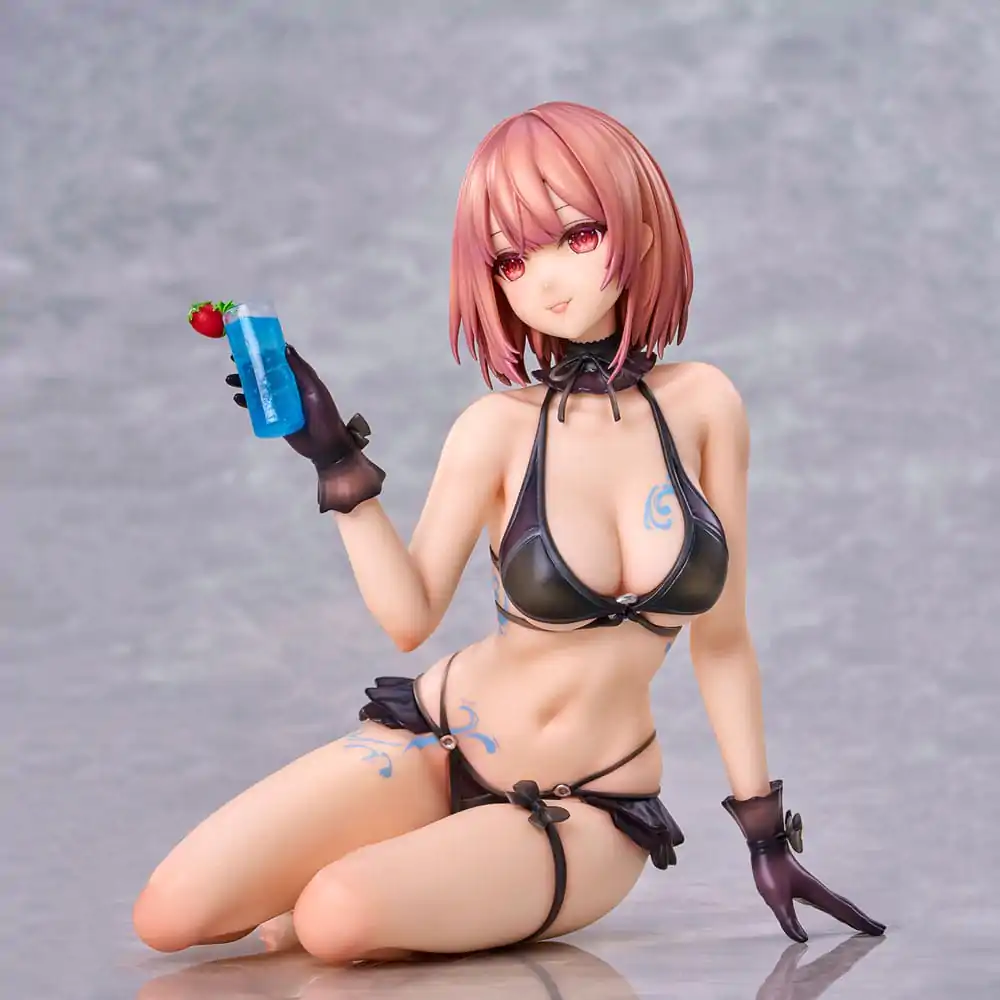 Original Character PVC Statue necömi Illustration One more drink for the vacation 13 cm Produktfoto