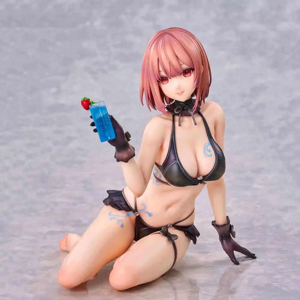 Original Character PVC Statue necömi Illustration One more drink for the vacation 13 cm Produktfoto