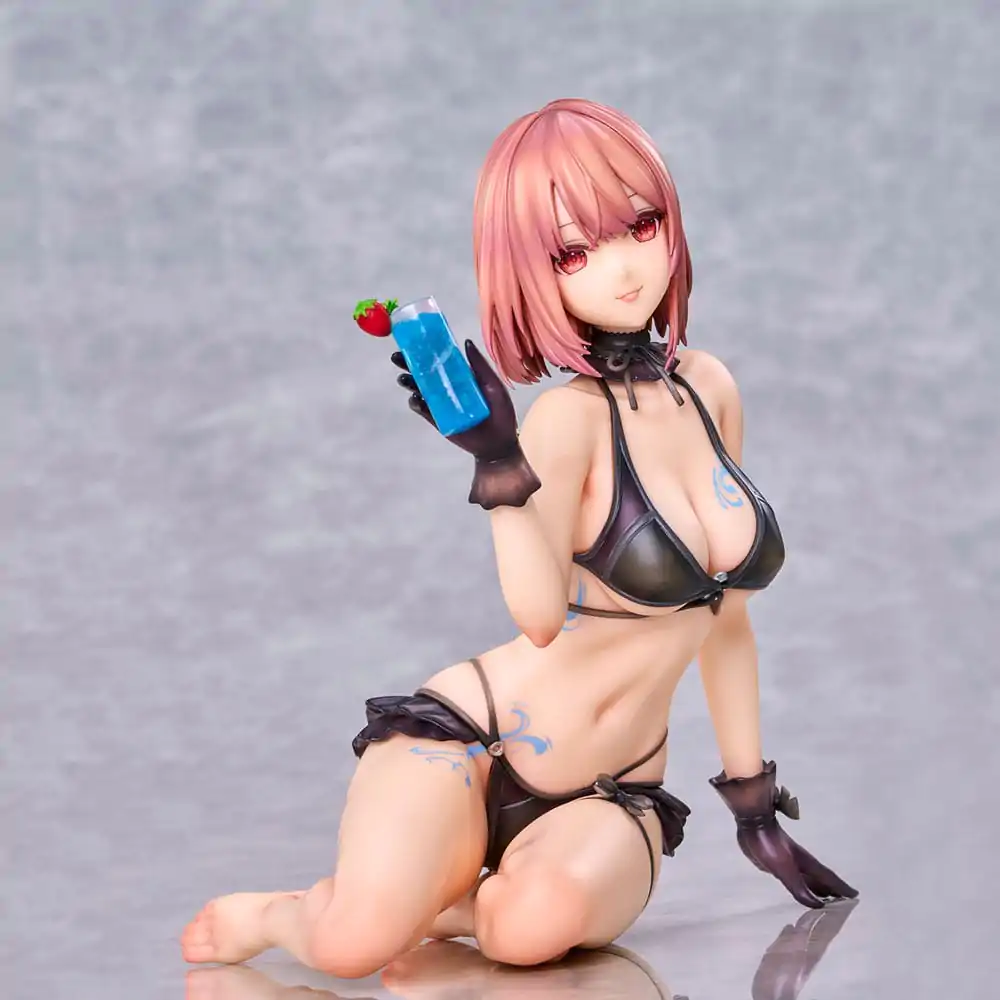 Original Character PVC Statue necömi Illustration One more drink for the vacation 13 cm Produktfoto