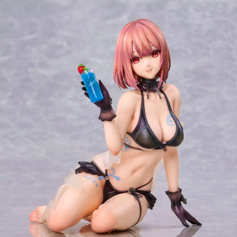 Original Character PVC Statue necömi Illustration One more drink for the vacation 13 cm Produktfoto