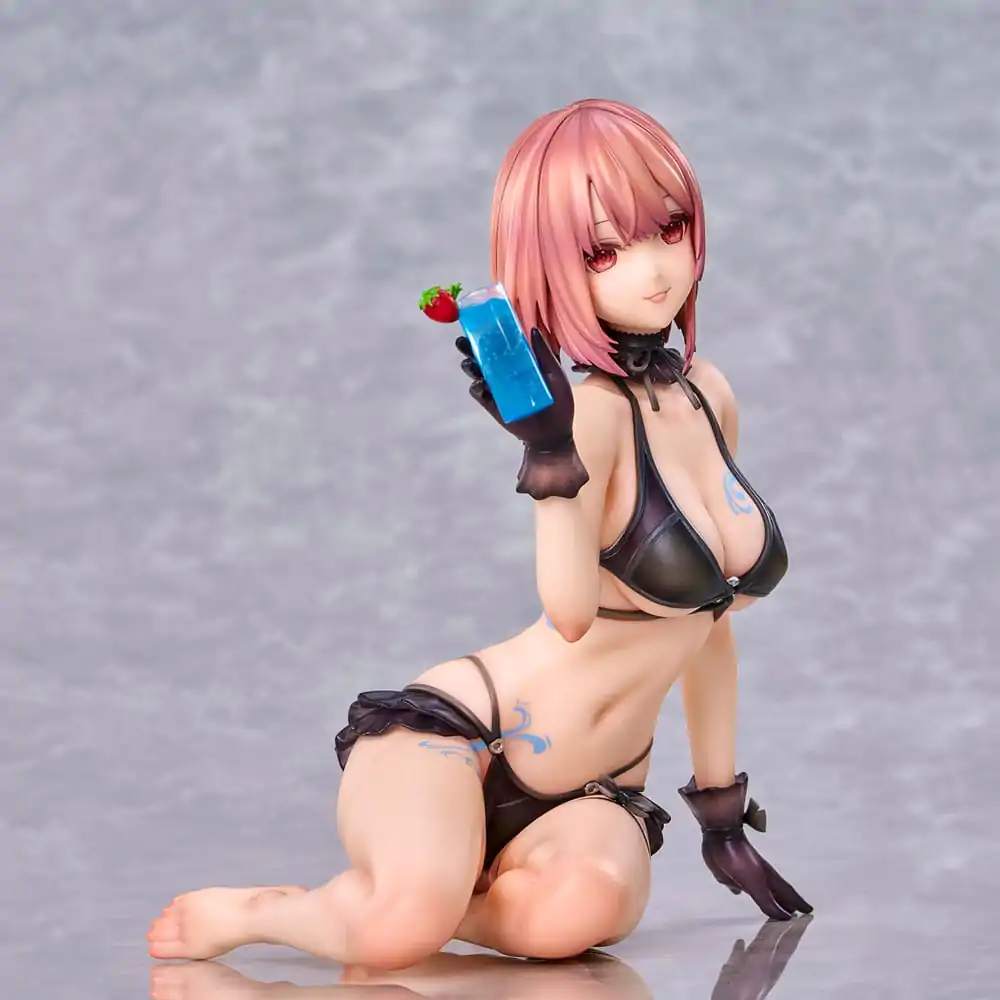 Original Character PVC Statue necömi Illustration One more drink for the vacation 13 cm Produktfoto