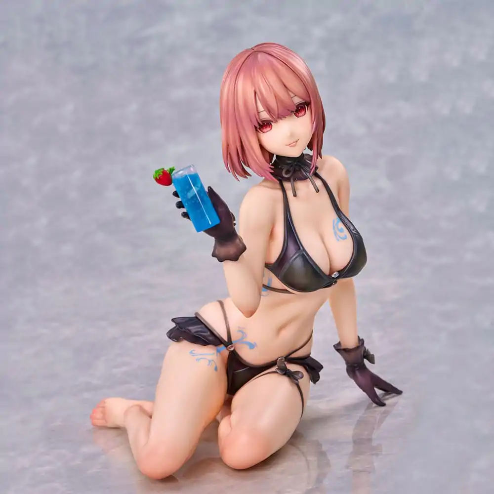 Original Character PVC Statue necömi Illustration One more drink for the vacation 13 cm Produktfoto