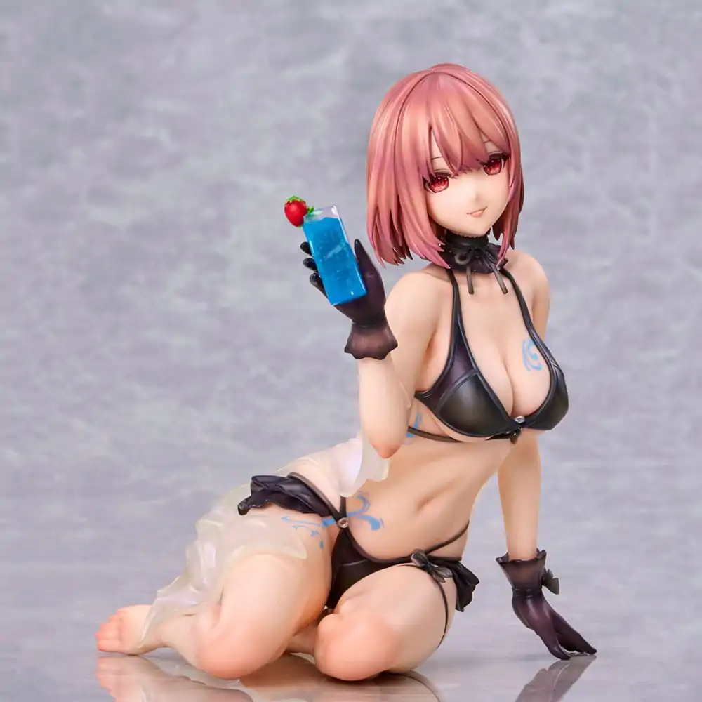 Original Character PVC Statue necömi Illustration One more drink for the vacation 13 cm Produktfoto