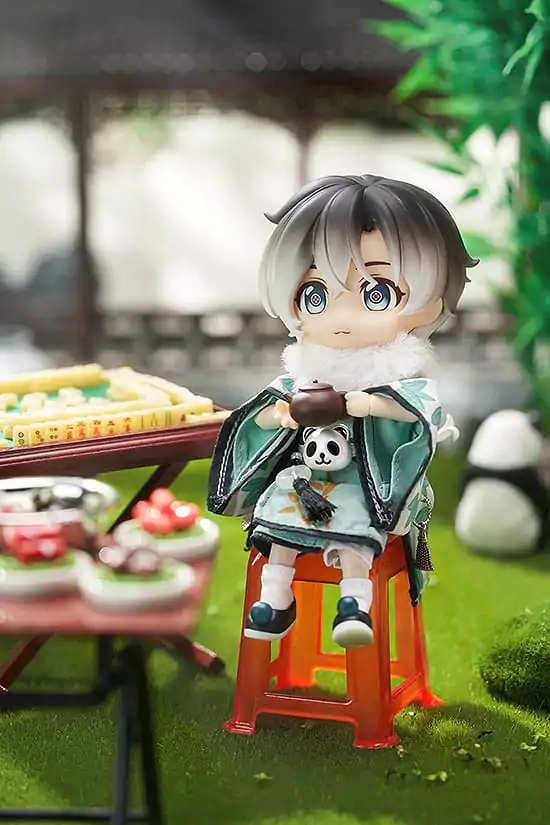 Original Character Nendoroid Doll Actionfigur Chinese-Style Panda Mahjong: Laurier 14 cm termékfotó