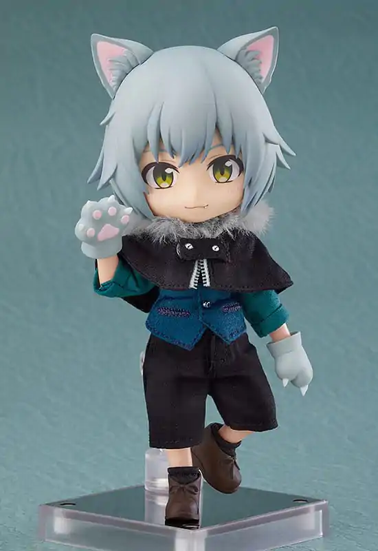 Original Character Nendoroid Doll Actionfigur Wolf: Ash 14 cm (re-run) termékfotó