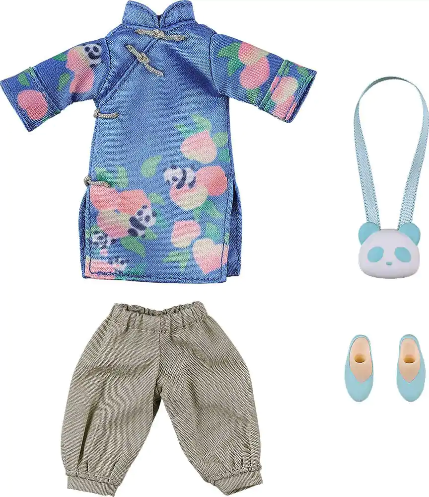 Original Character Zubehör-Set für Nendoroid Doll Actionfiguren Outfit Set: Long Length Chinese Outfit (Panda) Produktfoto