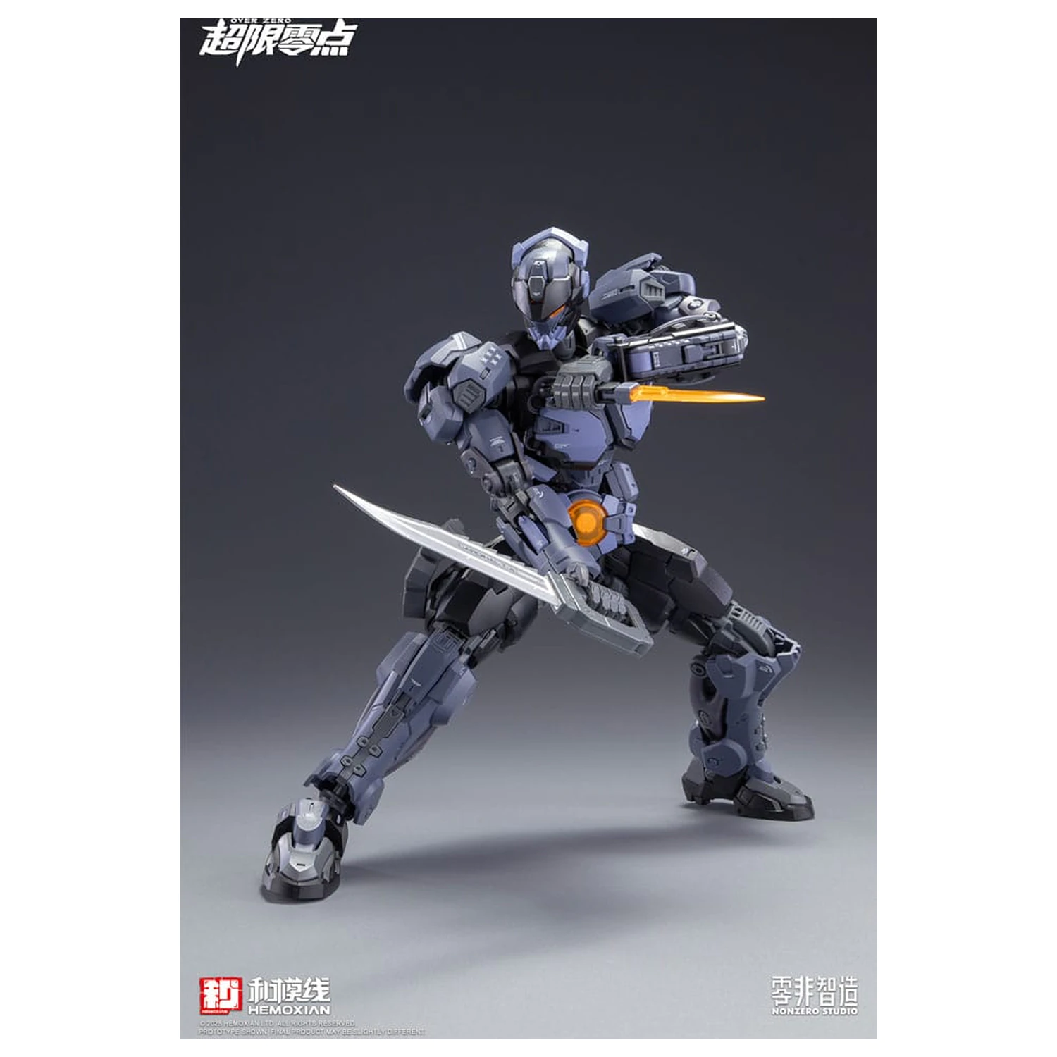 Original Character Over Zero Series Modellbausatz 1/10 Baki 21 cm Produktfoto