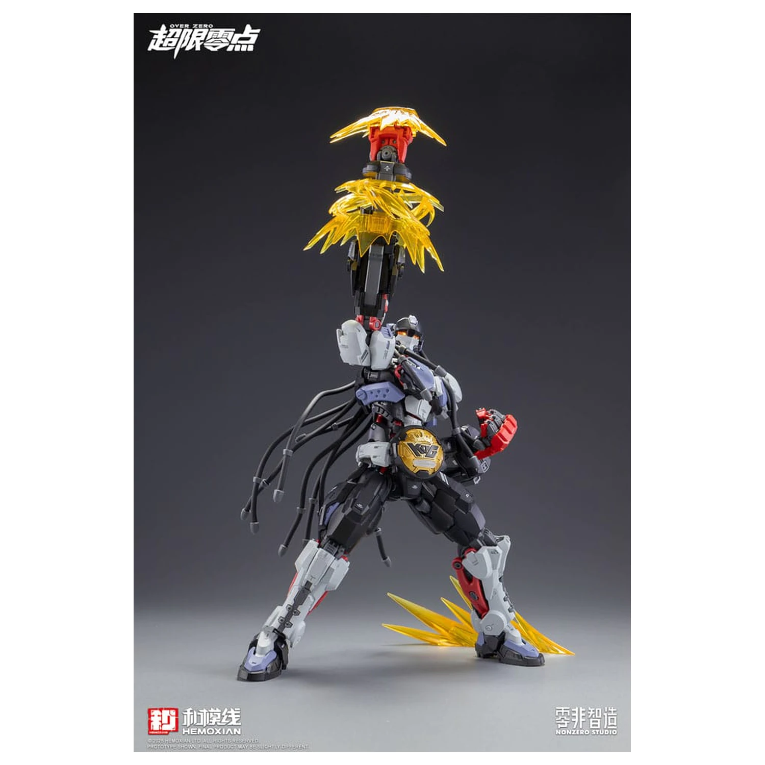 Original Character Over Zero Series Modellbausatz 1/10 Baki 21 cm Produktfoto