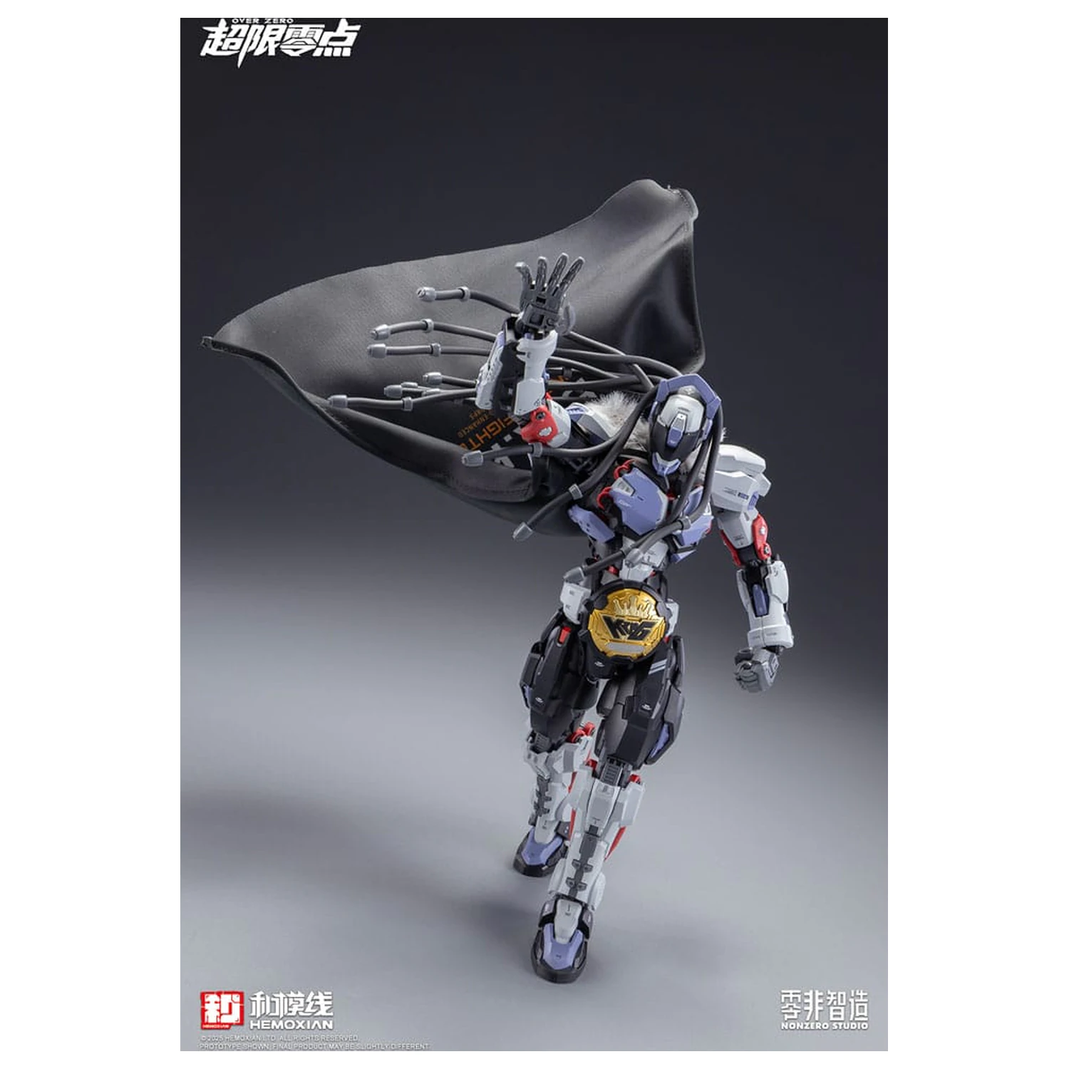 Original Character Over Zero Series Modellbausatz 1/10 Baki 21 cm Produktfoto