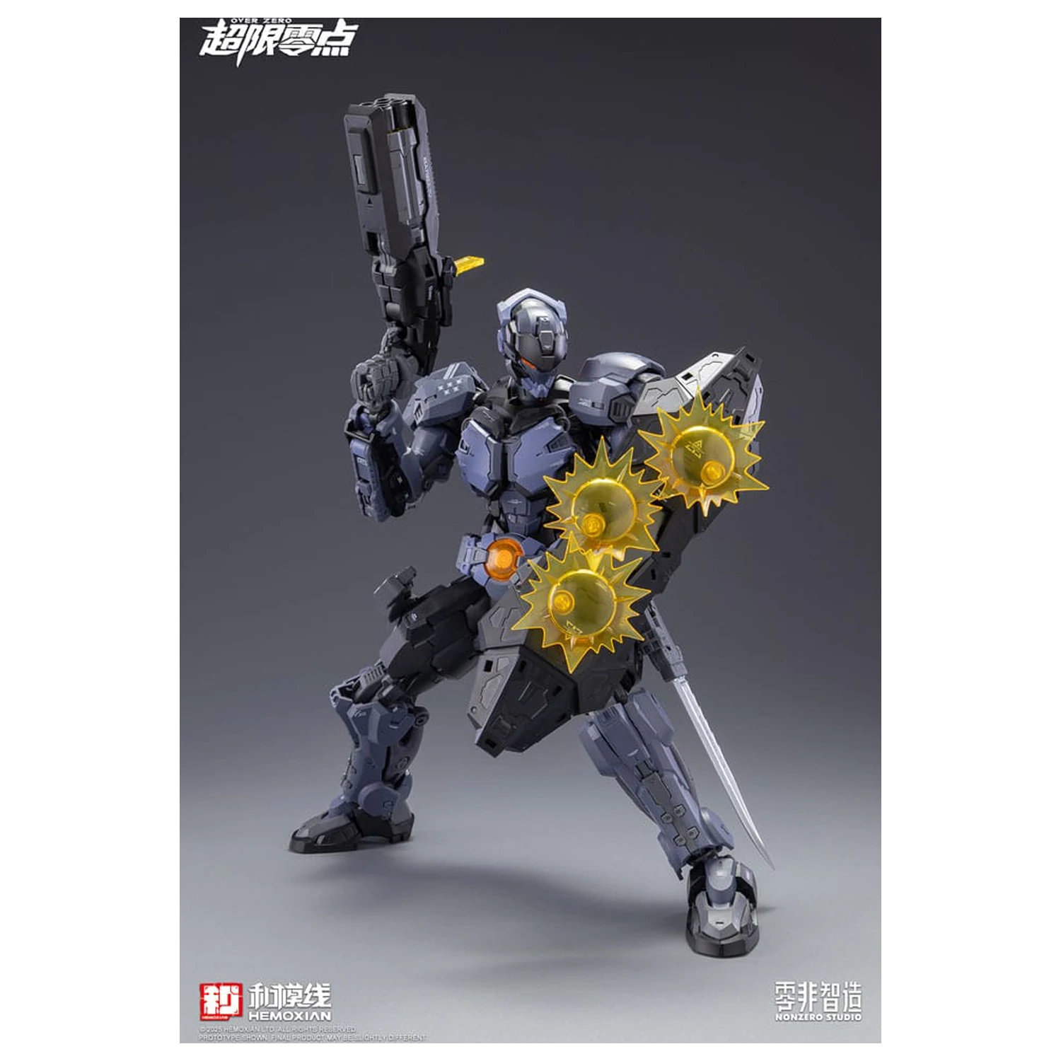 Original Character Over Zero Series Modellbausatz 1/10 Baki 21 cm Produktfoto