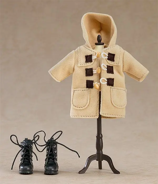 Original Character Zubehör-Set für Nendoroid Doll Actionfiguren Warm Clothing Set: Boots & Duffle Coat (Beige) termékfotó