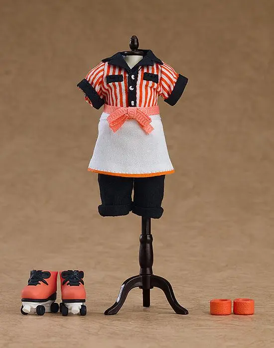 Original Character Zubehör-Set für Nendoroid Doll Actionfiguren Outfit Set: Diner - Boy (Orange) termékfotó