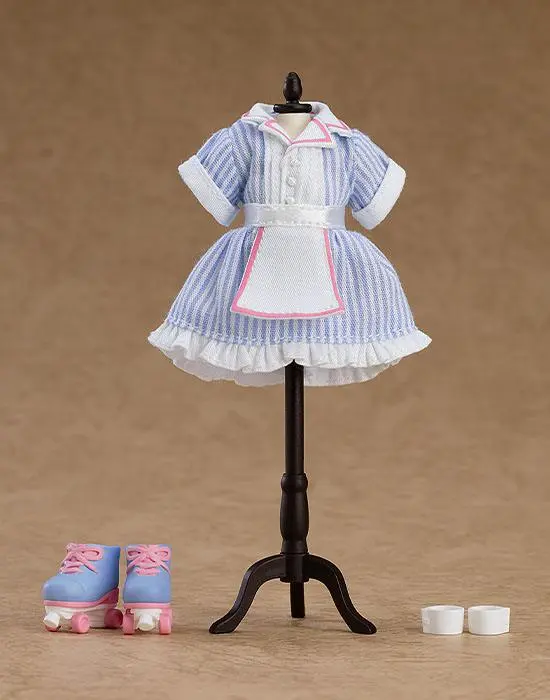 Original Character Zubehör-Set für Nendoroid Doll Actionfiguren Outfit Set: Diner - Girl (Blue) termékfotó