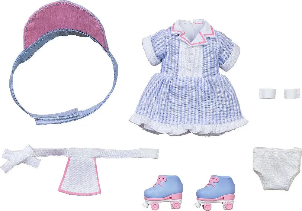 Original Character Zubehör-Set für Nendoroid Doll Actionfiguren Outfit Set: Diner - Girl (Blue) termékfotó