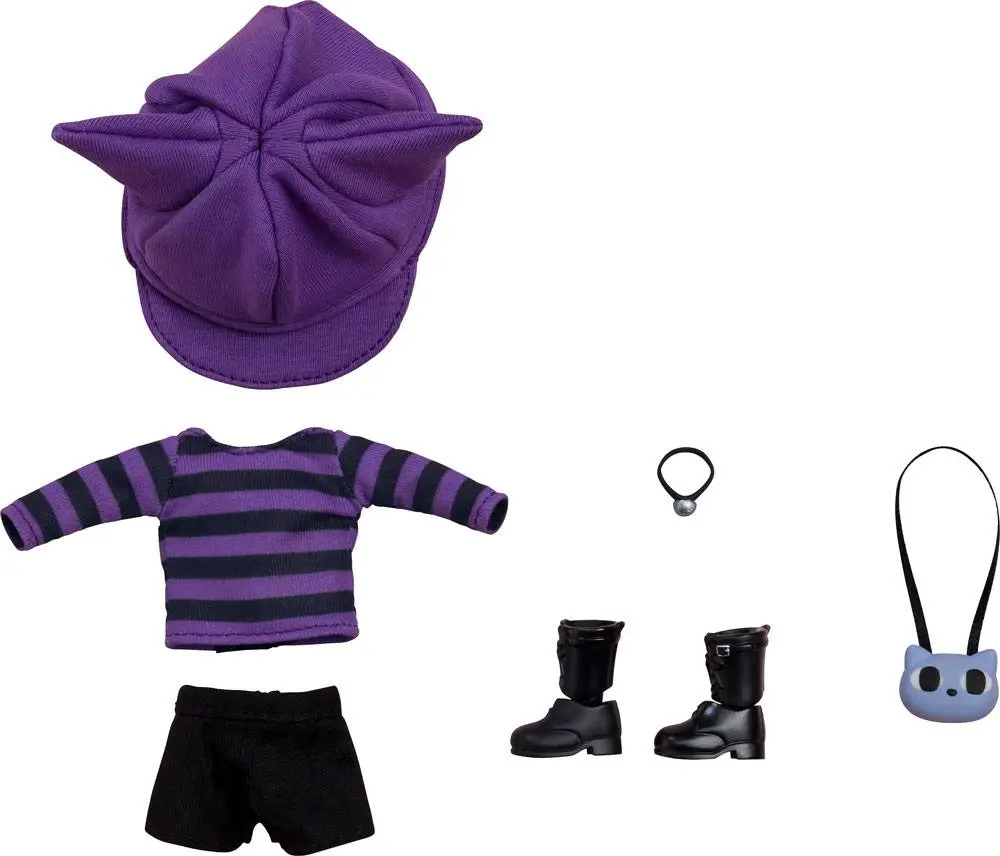 Original Character Zubehör-Set für Nendoroid Doll Actionfiguren Outfit Set: Cat-Themed Outfit (Purple) termékfotó