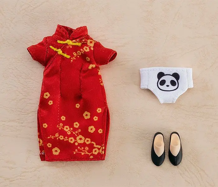 Original Character Zubehör-Set für Nendoroid Doll Actionfiguren Outfit Set: Chinese Dress (Red) termékfotó