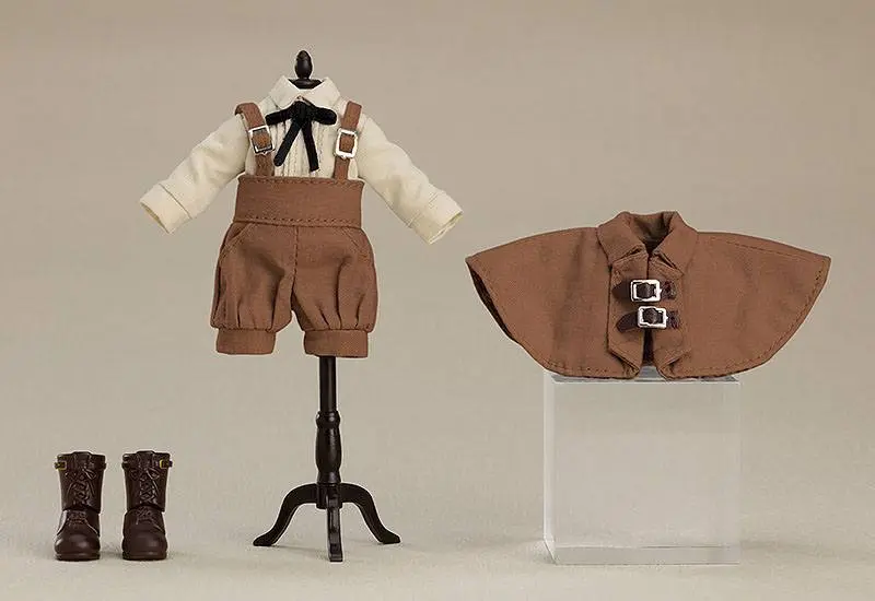 Original Character Zubehör-Set für Nendoroid Doll Actionfiguren Outfit Set Detective - Boy (Brown) termékfotó