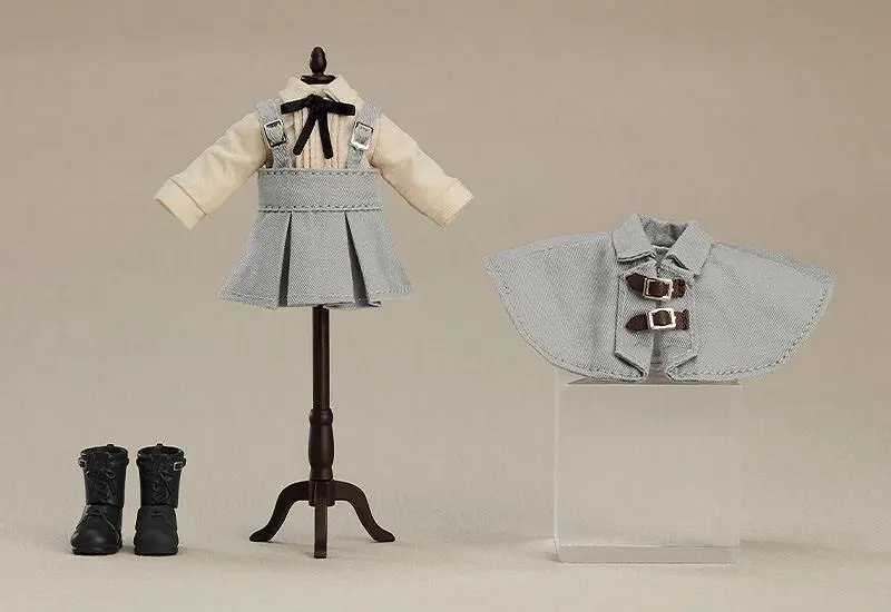 Original Character Zubehör-Set für Nendoroid Doll Actionfiguren Outfit Set Detective - Girl (Gray) termékfotó
