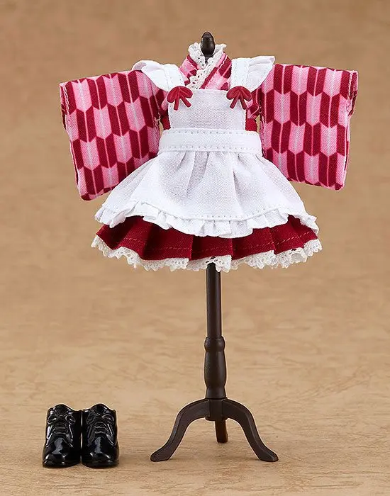 Original Character Zubehör-Set für Nendoroid Doll Actionfiguren Outfit Set Japanese-Style Maid Pink Produktfoto