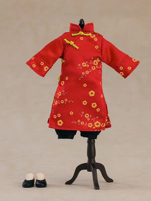 Original Character Zubehör-Set für Nendoroid Doll Actionfiguren Outfit Set: Long Length Chinese Outfit (Red) termékfotó
