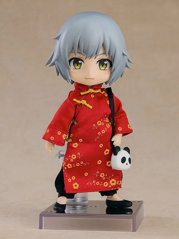 Original Character Zubehör-Set für Nendoroid Doll Actionfiguren Outfit Set: Long Length Chinese Outfit (Red) termékfotó