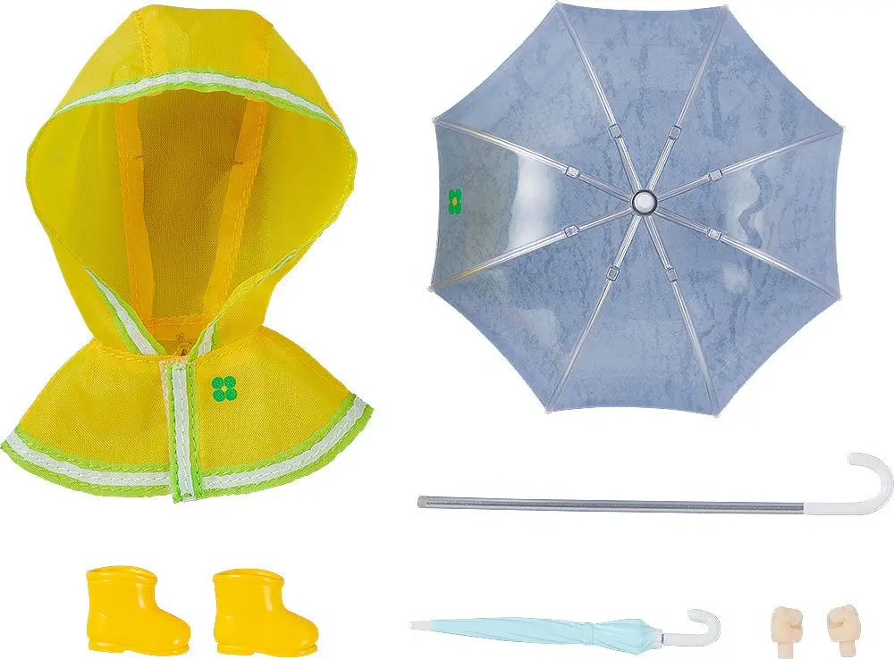 Original Character Zubehör-Set für Nendoroid Doll Actionfiguren Outfit Set Rain Poncho - Yellow Produktfoto