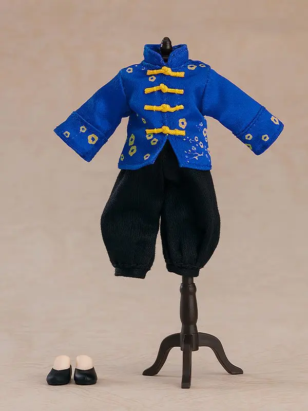 Original Character Zubehör-Set für Nendoroid Doll Actionfiguren Outfit Set: Short Length Chinese Outfit (Blue) termékfotó