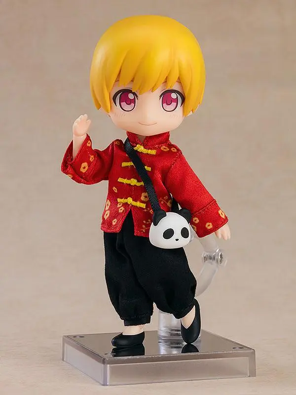 Original Character Zubehör-Set für Nendoroid Doll Actionfiguren Outfit Set: Short Length Chinese Outfit (Red) termékfotó