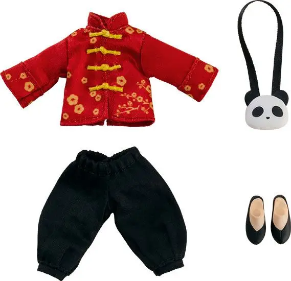 Original Character Zubehör-Set für Nendoroid Doll Actionfiguren Outfit Set: Short Length Chinese Outfit (Red) termékfotó