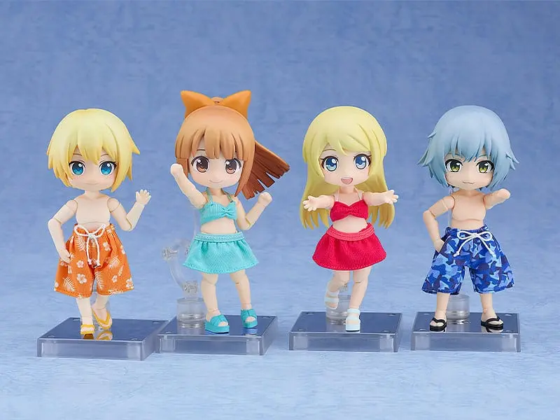 Original Character Zubehör-Set für Nendoroid Doll Actionfiguren Outfit Set: Swimsuit - Girl (Light Blue) Produktfoto