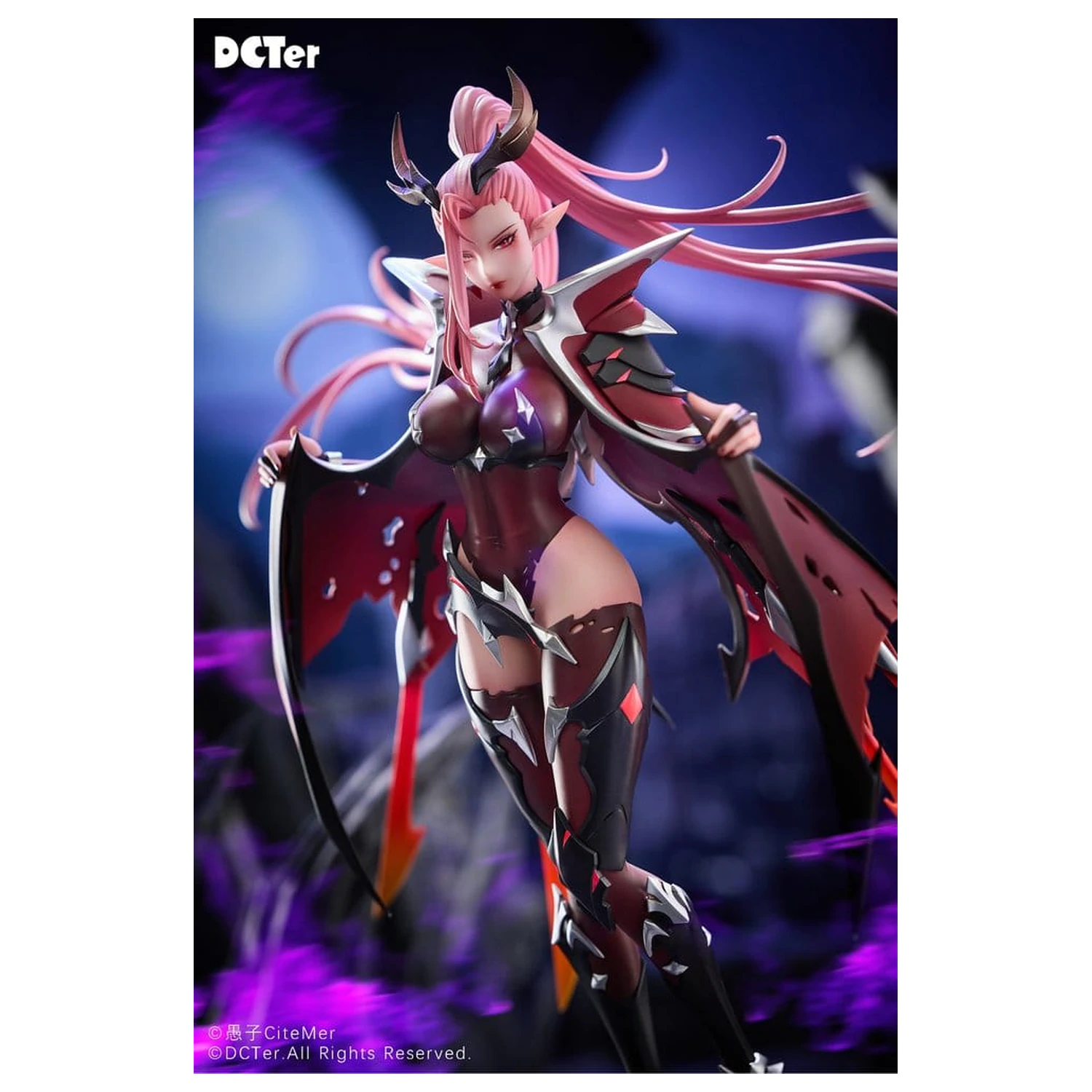 Original Character PU Figur 1/7 Heslion Draco Bellatrix Feminina 27 cm Produktfoto