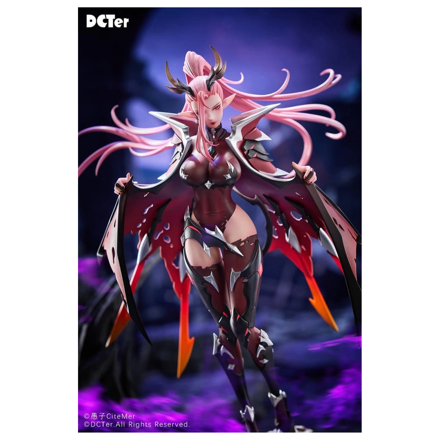 Original Character PU Figur 1/7 Heslion Draco Bellatrix Feminina 27 cm Produktfoto
