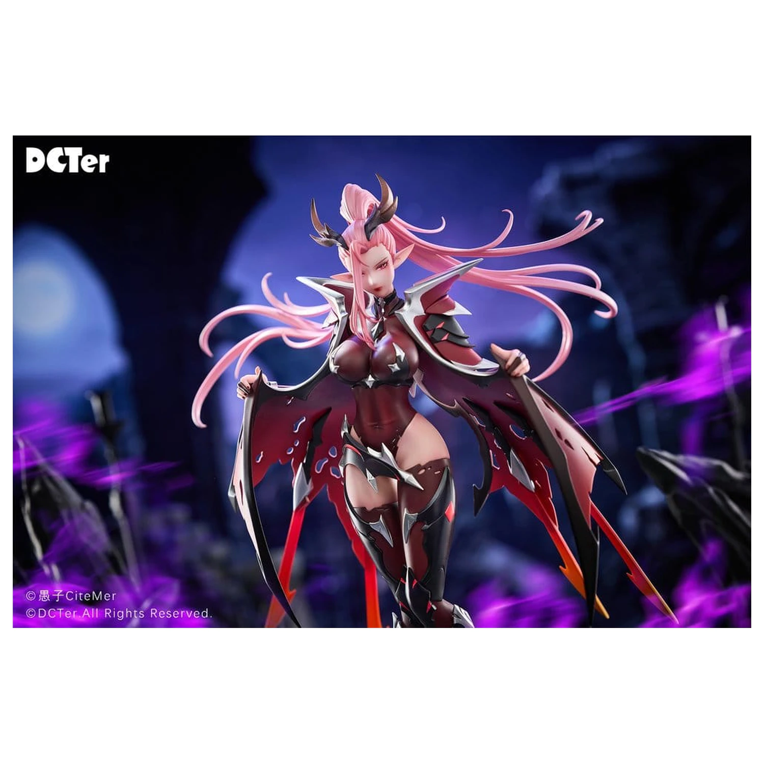 Original Character PU Figur 1/7 Heslion Draco Bellatrix Feminina 27 cm Produktfoto