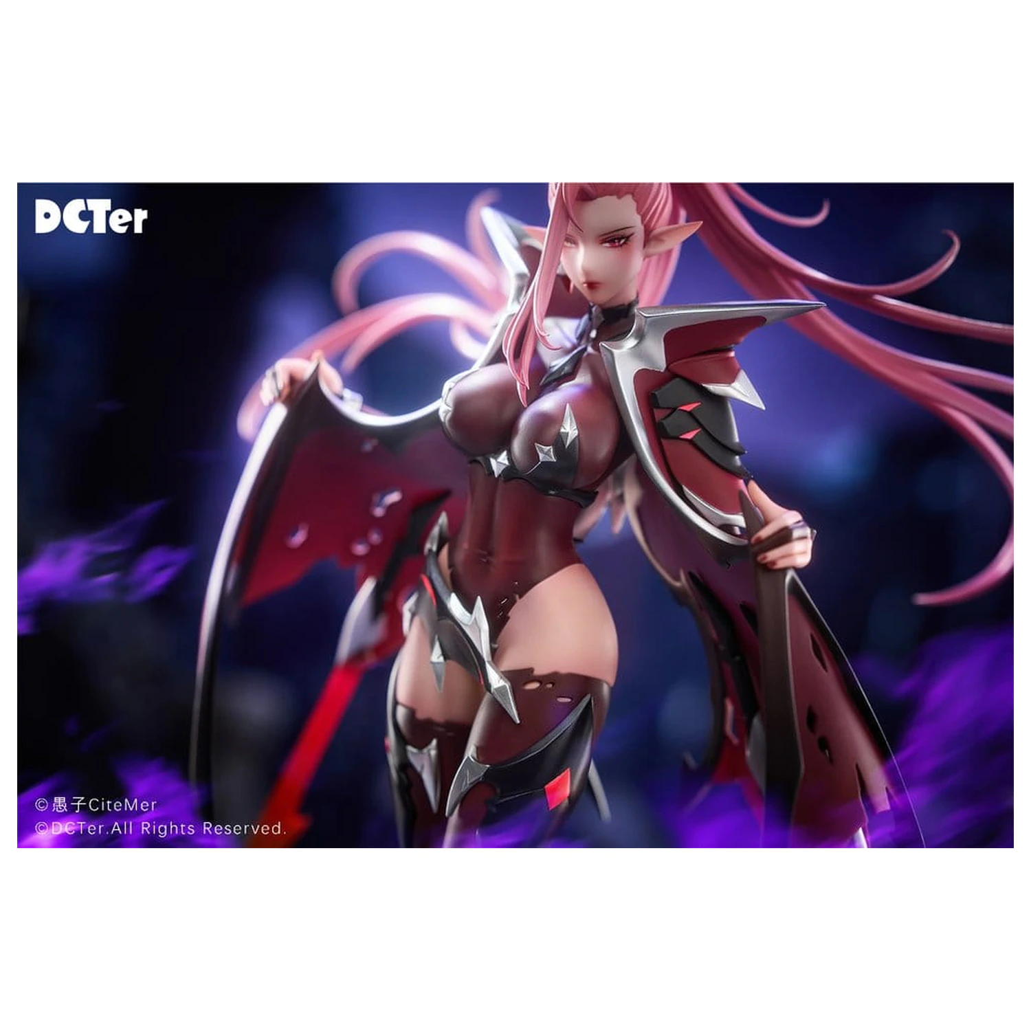 Original Character PU Figur 1/7 Heslion Draco Bellatrix Feminina 27 cm Produktfoto
