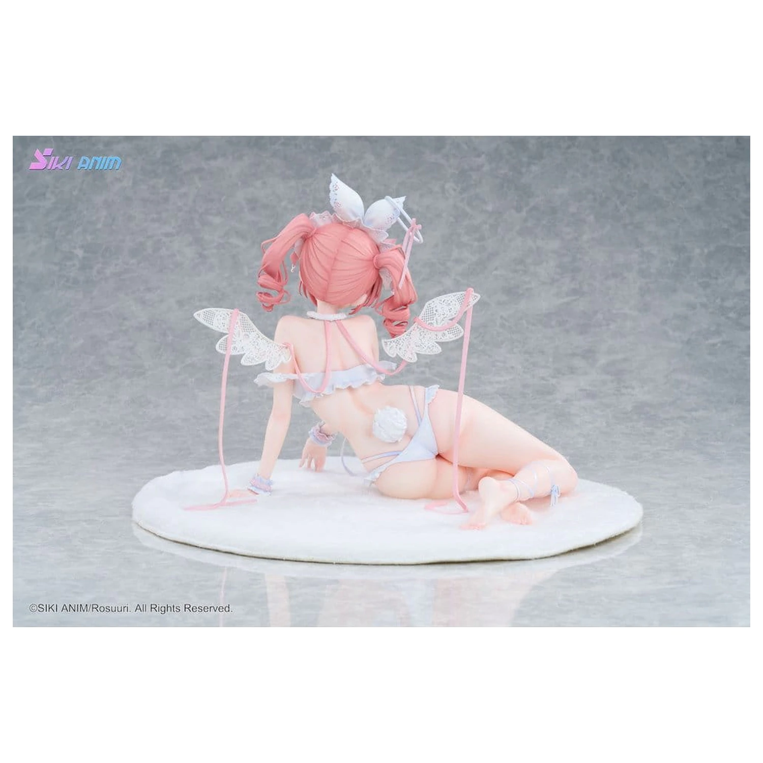 Original Character PVC Figur 1/4 White Rabbit Rosu Angel Ver. Illustrated by Rosuuri 23 cm Produktfoto