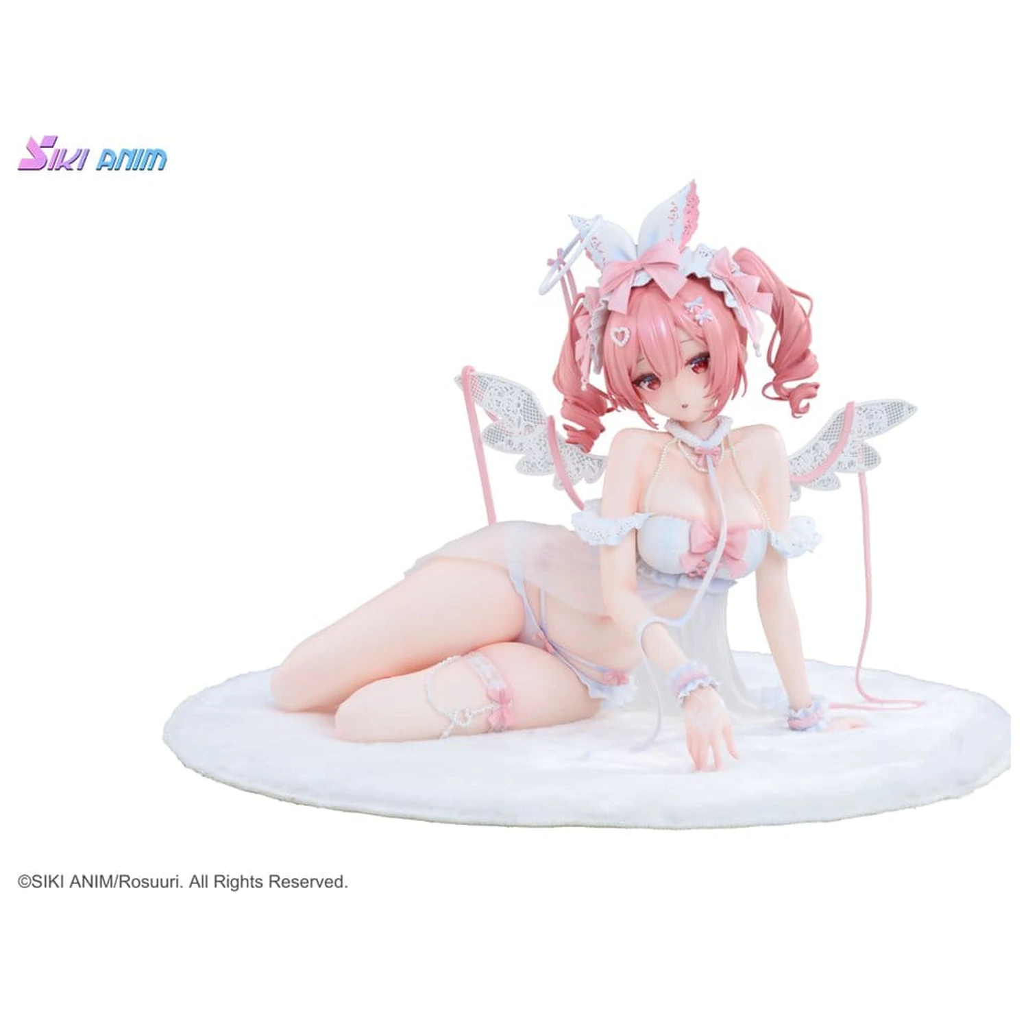 Original Character PVC-Figur 1/4 White Rabbit Rosu Angel Ver. Illustrated by Rosuuri Bonus-Edition 23 cm Produktfoto