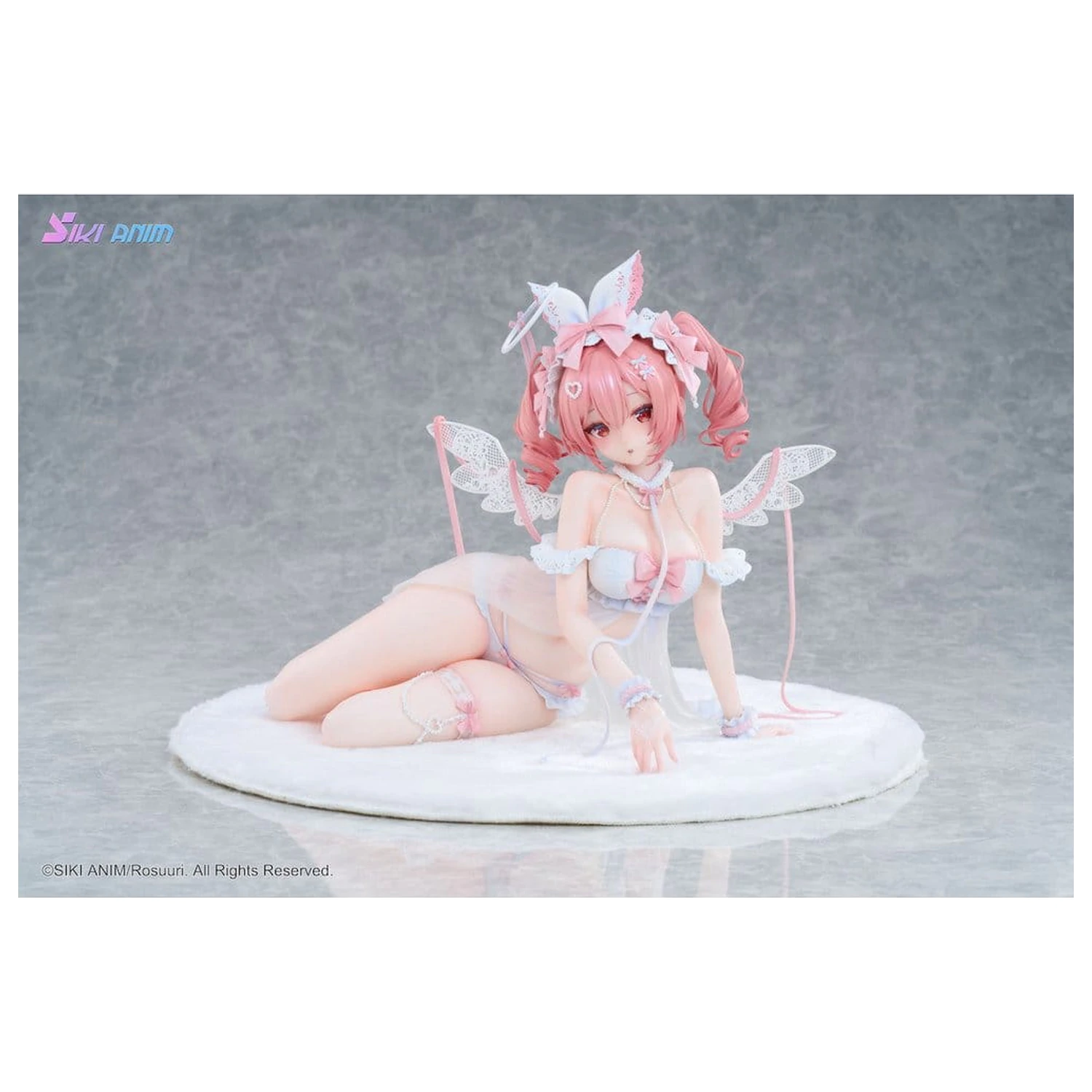 Original Character PVC-Figur 1/4 White Rabbit Rosu Angel Ver. Illustrated by Rosuuri Bonus-Edition 23 cm Produktfoto