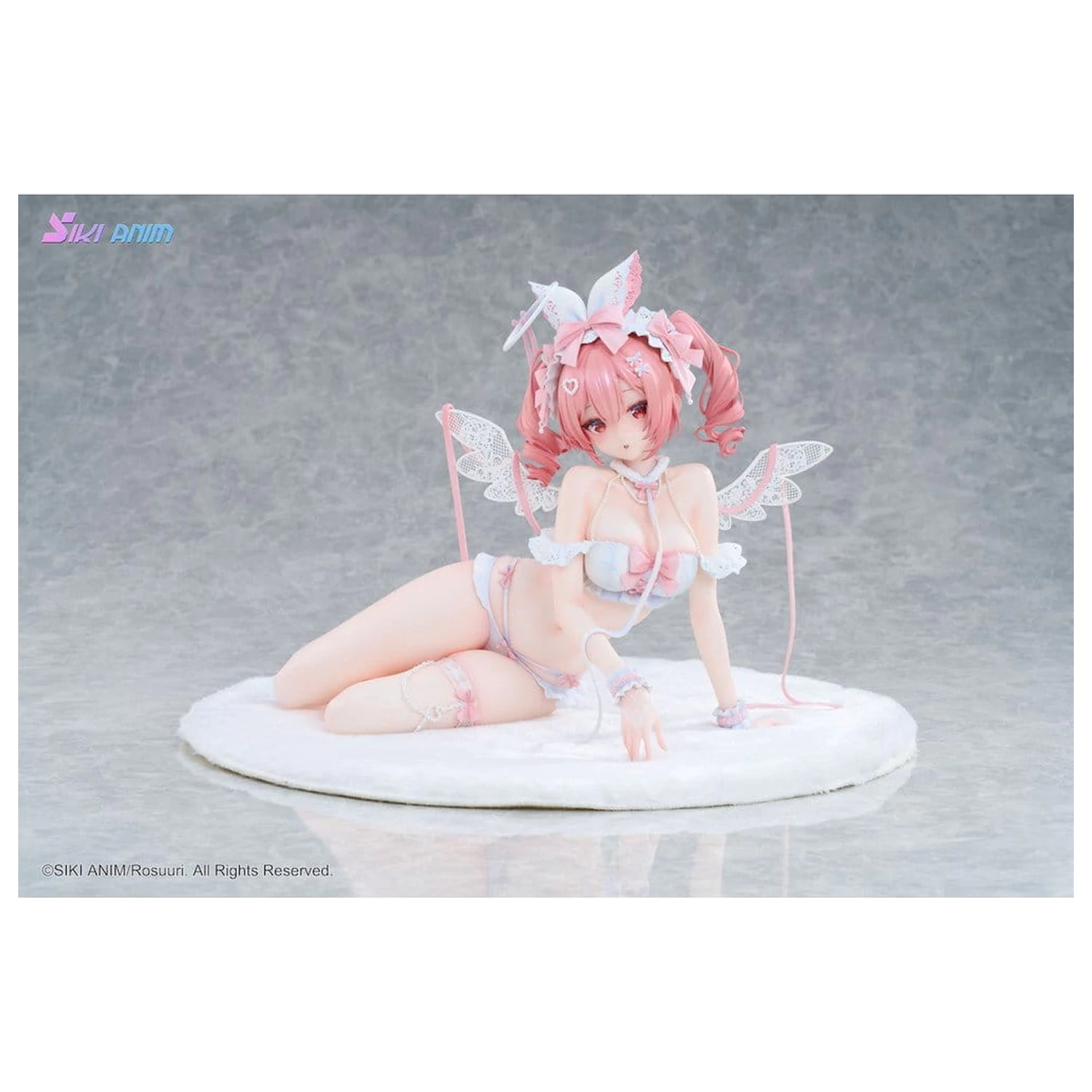 Original Character PVC-Figur 1/4 White Rabbit Rosu Angel Ver. Illustrated by Rosuuri Bonus-Edition 23 cm Produktfoto