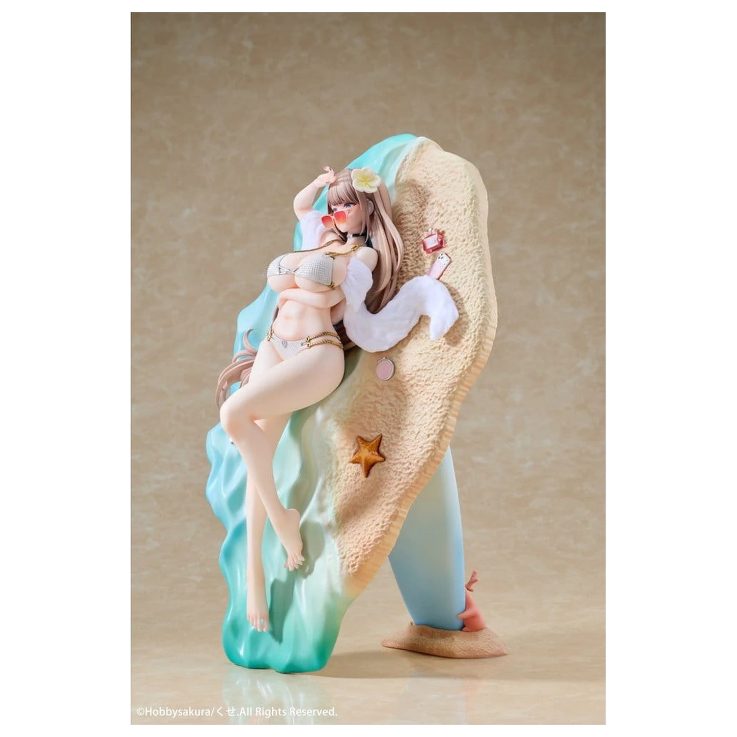 Original Character PVC Figur 1/6 Asako Fuyuyama Summer Beach Date Deluxe Edition 30 Zentimeter Produktfoto