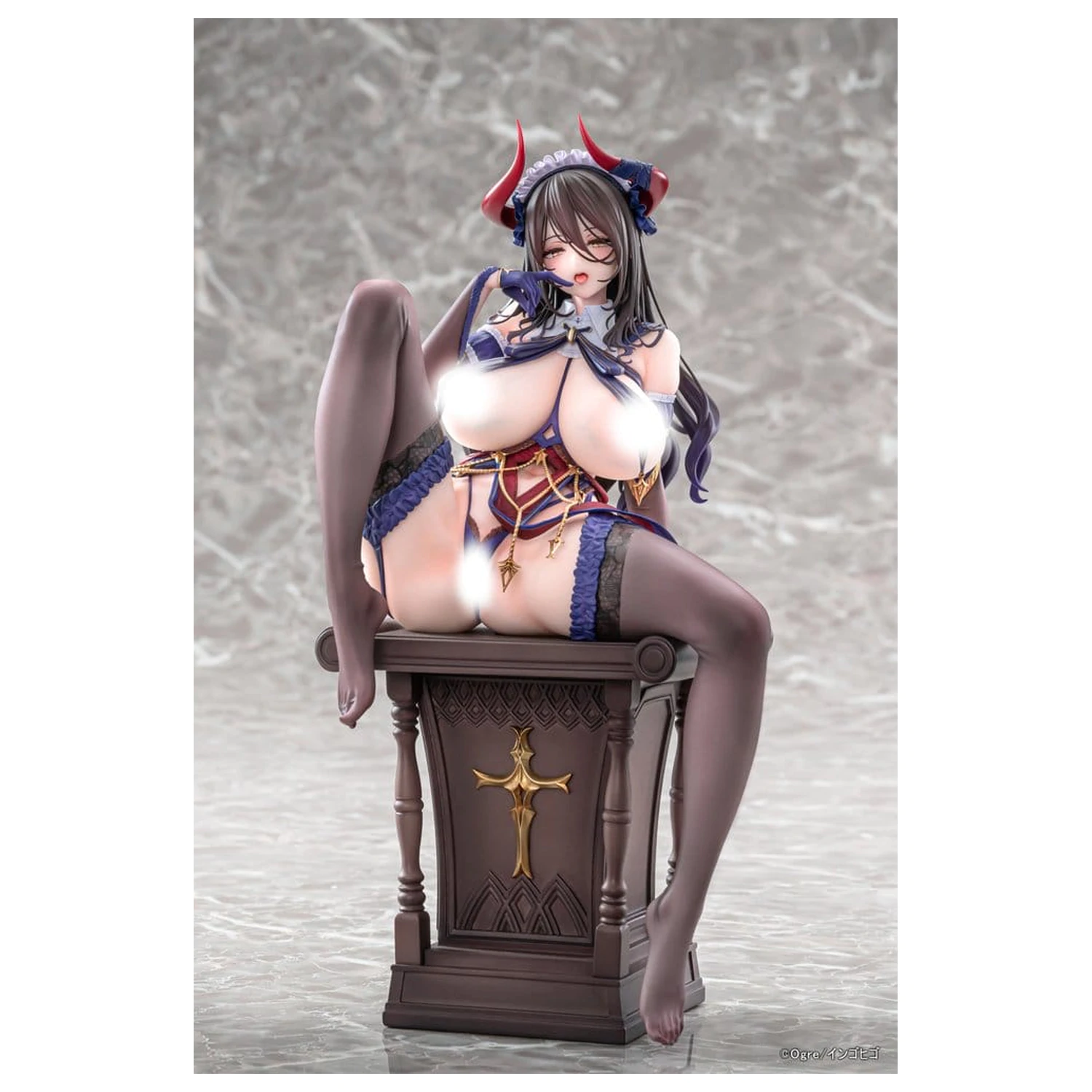 Original Character PVC Figur 1/6 Seishori Sister "Petronille" Succubus Outfit Ver. illustration by Ogre Regular Edition 25 cm Produktfoto