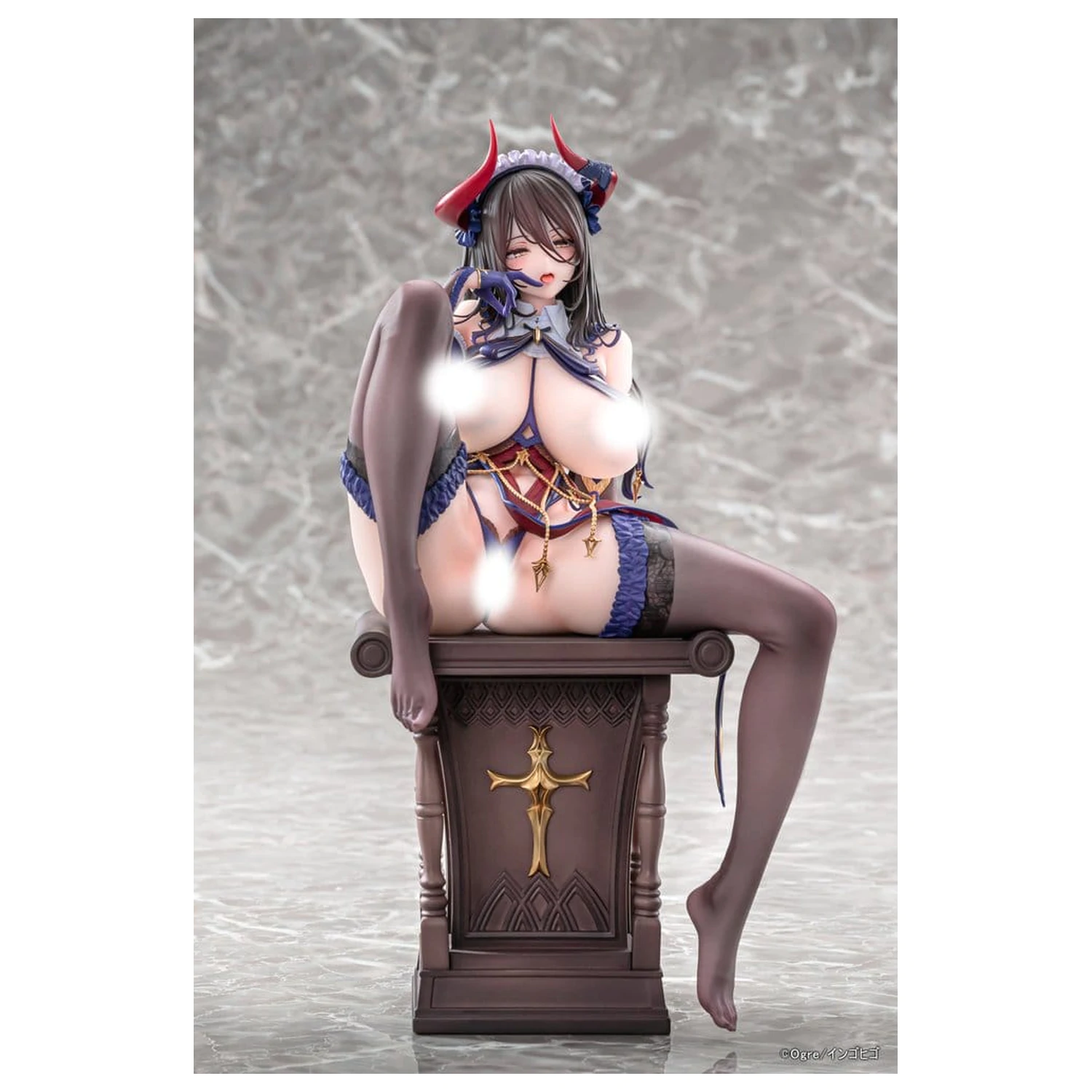 Original Character PVC Figur 1/6 Seishori Sister "Petronille" Succubus Outfit Ver. illustration by Ogre Regular Edition 25 cm Produktfoto