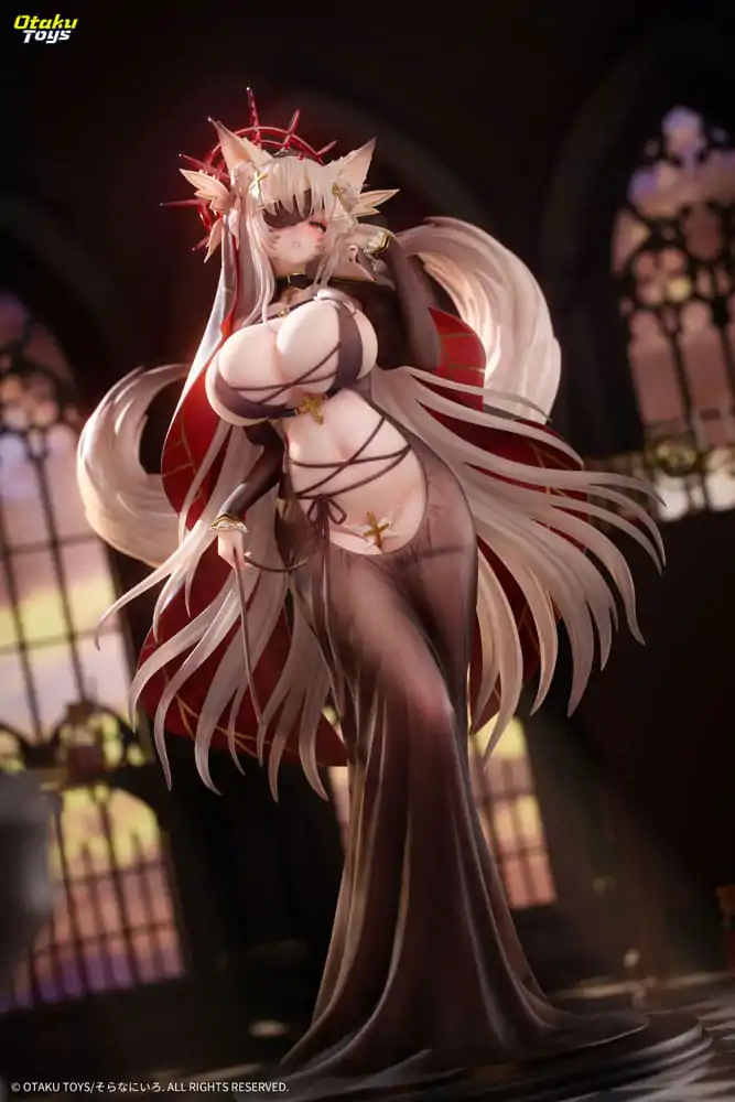 Original Character PVC Statue 1/6 The Fox Spirits Sister Illustrated by Sorananiiro Deluxe Edition 30 Zentimeter Produktfoto