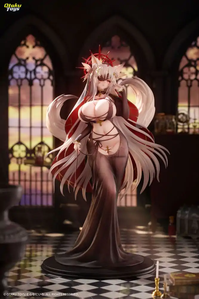 Original Character PVC Statue 1/6 The Fox Spirits Sister Illustrated by Sorananiiro Deluxe Edition 30 Zentimeter Produktfoto