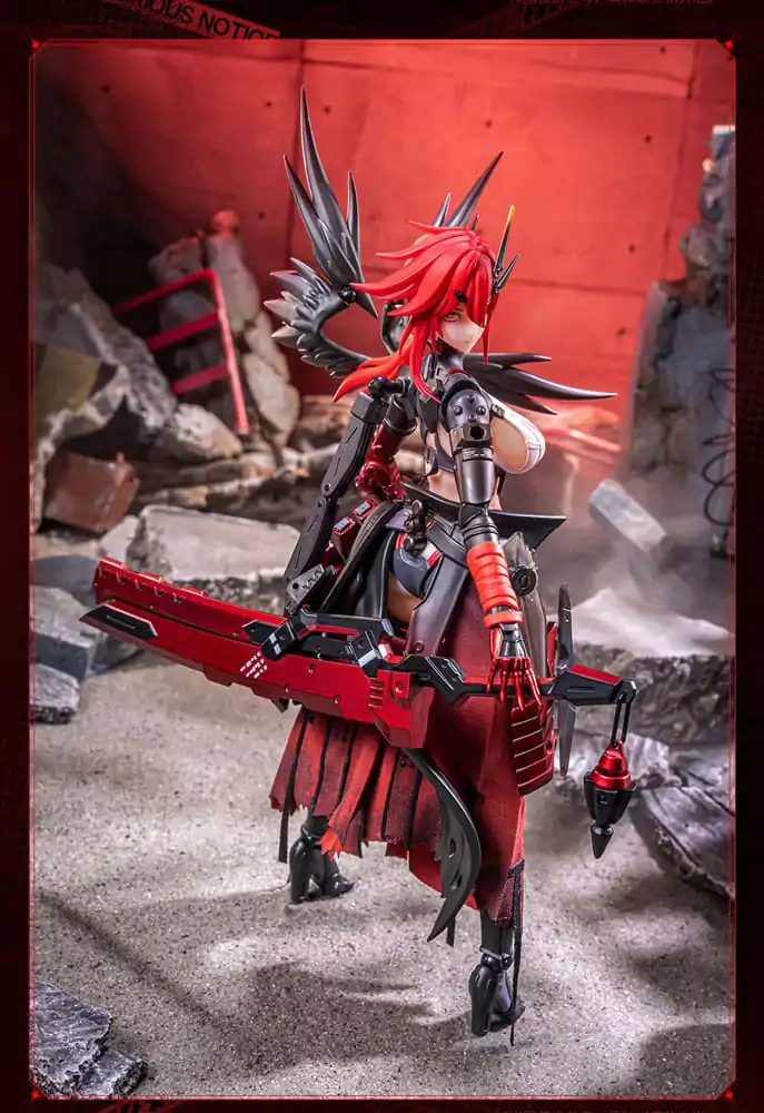 Original Character nahtlose Action-Figur 1/9 Wolf-Mastiff Force Karas Samurai 20 cm Produktfoto