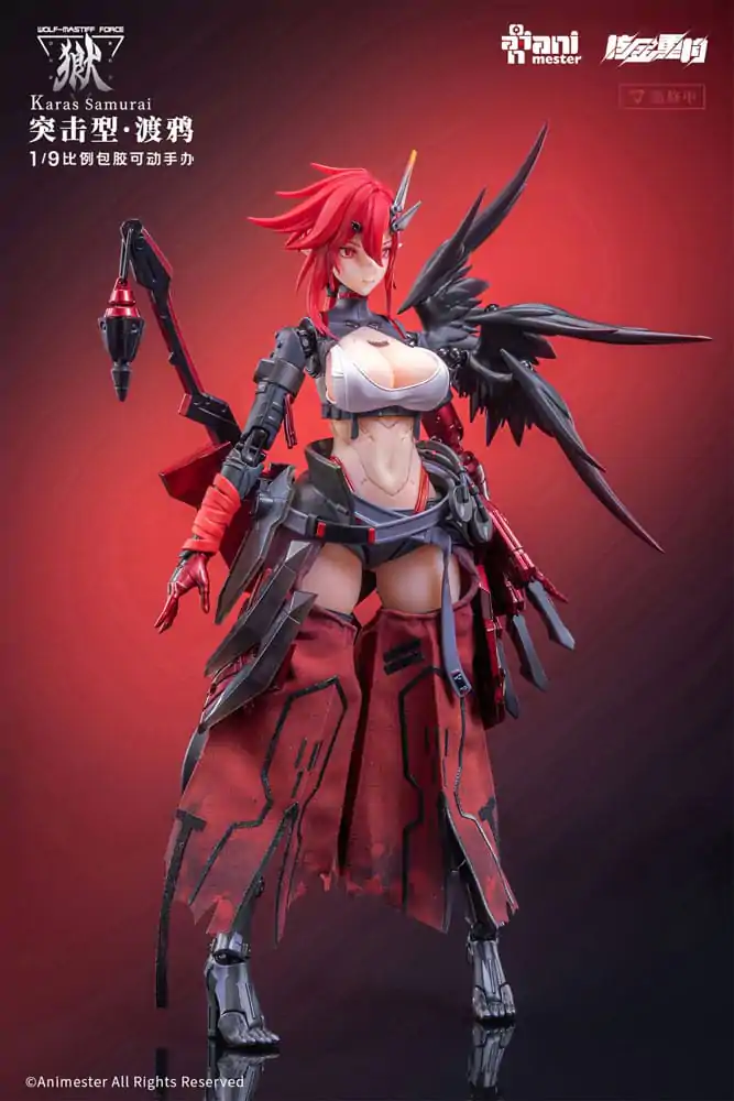 Original Character nahtlose Action-Figur 1/9 Wolf-Mastiff Force Karas Samurai 20 cm Produktfoto