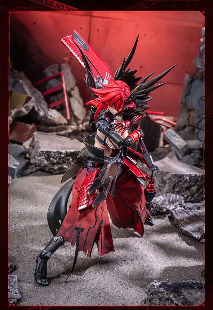 Original Character nahtlose Action-Figur 1/9 Wolf-Mastiff Force Karas Samurai 20 cm Produktfoto