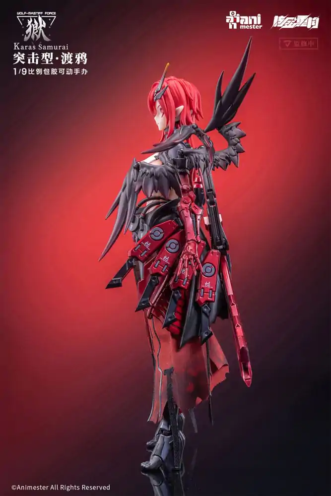 Original Character nahtlose Action-Figur 1/9 Wolf-Mastiff Force Karas Samurai 20 cm Produktfoto