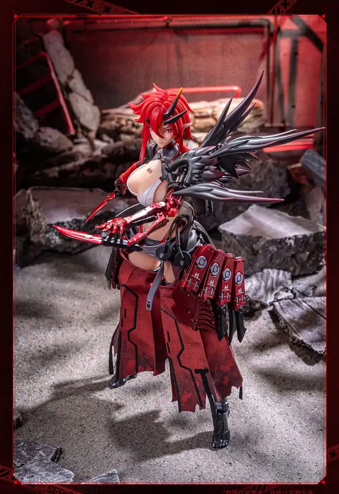 Original Character nahtlose Action-Figur 1/9 Wolf-Mastiff Force Karas Samurai 20 cm Produktfoto